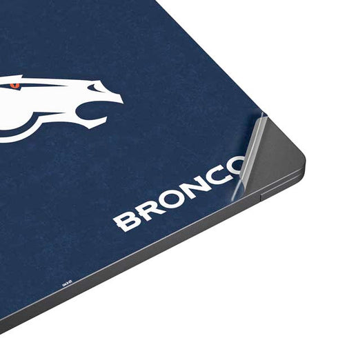 NFL Denver Broncos - Distressed Surface Laptop 7 13.8in Skin