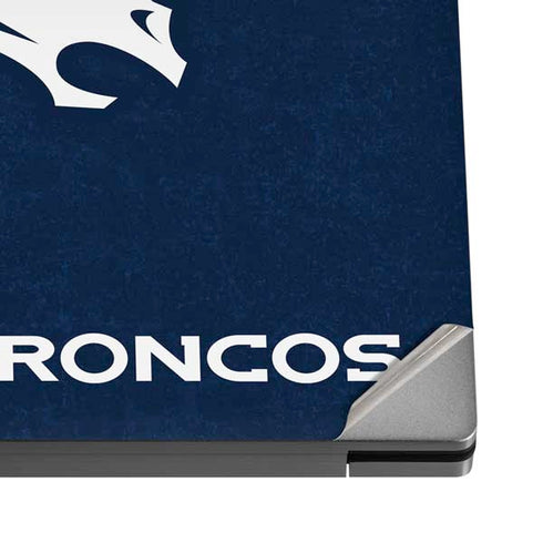 NFL Denver Broncos - Distressed Dell XPS Skin