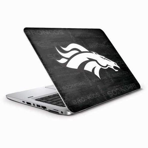 NFL Denver Broncos Black & White HP Elitebook Skin