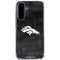 NFL Denver Broncos Black & White Galaxy A36 5G Clear Case