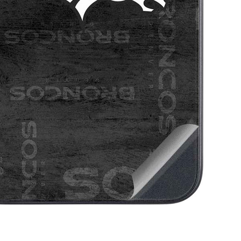 NFL Denver Broncos Black & White Galaxy A54 5G Skin