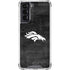 NFL Denver Broncos Black & White Galaxy S22 Clear Case
