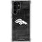 NFL Denver Broncos Black & White Galaxy S23 Ultra Clear Case