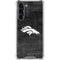 NFL Denver Broncos Black & White Galaxy S24 FE Clear Case