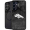 NFL Denver Broncos Black & White Galaxy S24 FE Kickstand Case
