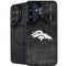 NFL Denver Broncos Black & White Galaxy S25 Plus Kickstand Case