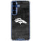 NFL Denver Broncos Black & White Galaxy S25 Clear Case
