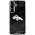 NFL Denver Broncos Black & White Galaxy S26 Clear Case