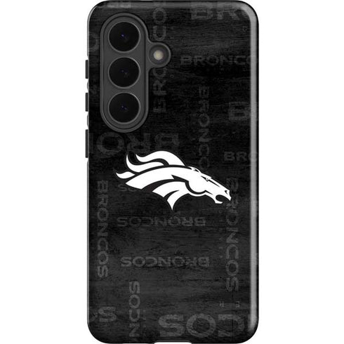 NFL Denver Broncos Black & White Galaxy S26 Impact Case