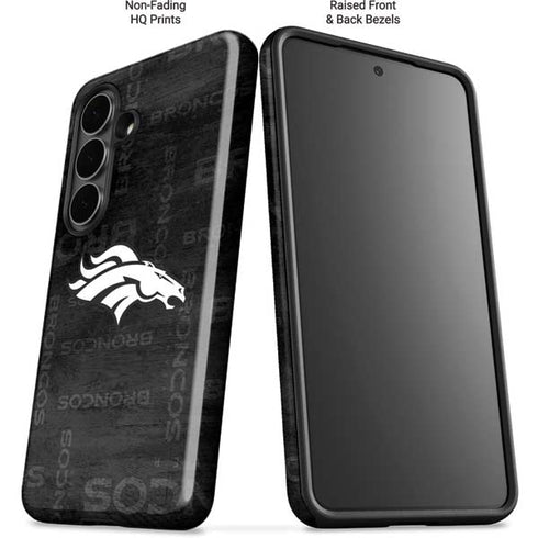 NFL Denver Broncos Black & White Galaxy S26 Impact Case
