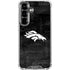 NFL Denver Broncos Black & White Galaxy S26 Plus Clear Case