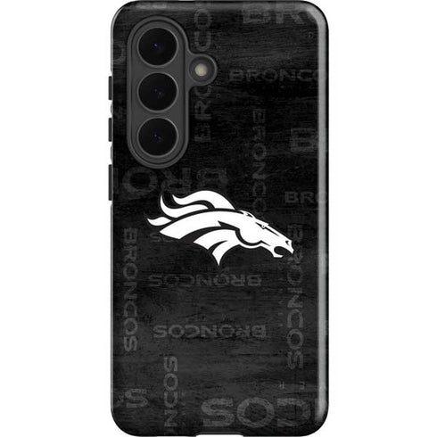 NFL Denver Broncos Black & White Galaxy S26 Plus Impact Case