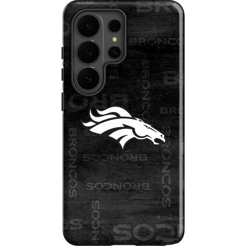 NFL Denver Broncos Black & White Galaxy S26 Ultra Impact Case