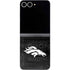 NFL Denver Broncos Black & White Galaxy Z Flip6 Skin