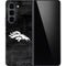 NFL Denver Broncos Black & White Galaxy Z Fold5 5G Skin
