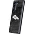 NFL Denver Broncos Black & White Galaxy Z Fold5 5G Skin