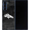 NFL Denver Broncos Black & White Galaxy Z Fold6 Skin