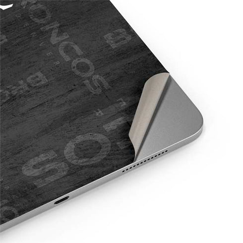 NFL Denver Broncos Black & White Apple iPad Air Skin