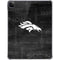 NFL Denver Broncos Black & White iPad Pro 11in (2024) Clear Case