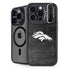 NFL Denver Broncos Black & White iPhone 14 Pro Kickstand Case