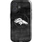 NFL Denver Broncos Black & White iPhone 16 Magsafe Impact Case
