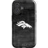 NFL Denver Broncos Black & White iPhone 16 Plus Impact Case