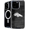 NFL Denver Broncos Black & White iPhone 16 Pro MagSafe Case