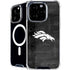 NFL Denver Broncos Black & White iPhone 16 Pro MagSafe Case