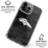 NFL Denver Broncos Black & White iPhone 16 Pro Max Clear Case