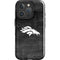 NFL Denver Broncos Black & White iPhone 16 Pro Max Impact Case