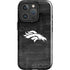 NFL Denver Broncos Black & White iPhone 16 Pro Max Impact Case