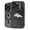 NFL Denver Broncos Black & White iPhone 16 Pro Max Kickstand Case
