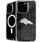 NFL Denver Broncos Black & White iPhone 16 Pro Max MagSafe Case