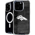 NFL Denver Broncos Black & White iPhone 16 Pro Max MagSafe Case