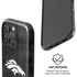 NFL Denver Broncos Black & White iPhone 16 Pro Max Magsafe Impact Case