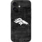 NFL Denver Broncos Black & White iPhone 16 Skin