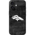 NFL Denver Broncos Black & White iPhone 16 Skin