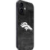 NFL Denver Broncos Black & White iPhone 16 Skin