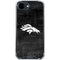 NFL Denver Broncos Black & White iPhone 16e Clear Case