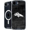 NFL Denver Broncos Black & White iPhone 16e MagSafe Case