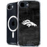 NFL Denver Broncos Black & White iPhone 16e MagSafe Case