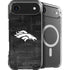 NFL Denver Broncos Black & White iPhone 17 Air MagSafe Case
