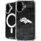 NFL Denver Broncos Black & White iPhone 17 MagSafe Case