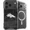 NFL Denver Broncos Black & White iPhone 17 Pro MagSafe Case