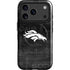 NFL Denver Broncos Black & White iPhone 17 Pro Magsafe Impact Case
