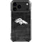 NFL Denver Broncos Black & White iPhone 17 Pro Max Clear Case