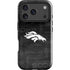 NFL Denver Broncos Black & White iPhone 17 Pro Max Impact Case