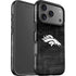 NFL Denver Broncos Black & White iPhone 17 Pro Max Impact Case