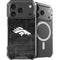 NFL Denver Broncos Black & White iPhone 18 Pro MagSafe Case