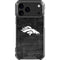 NFL Denver Broncos Black & White iPhone 18 Pro Max Clear Case